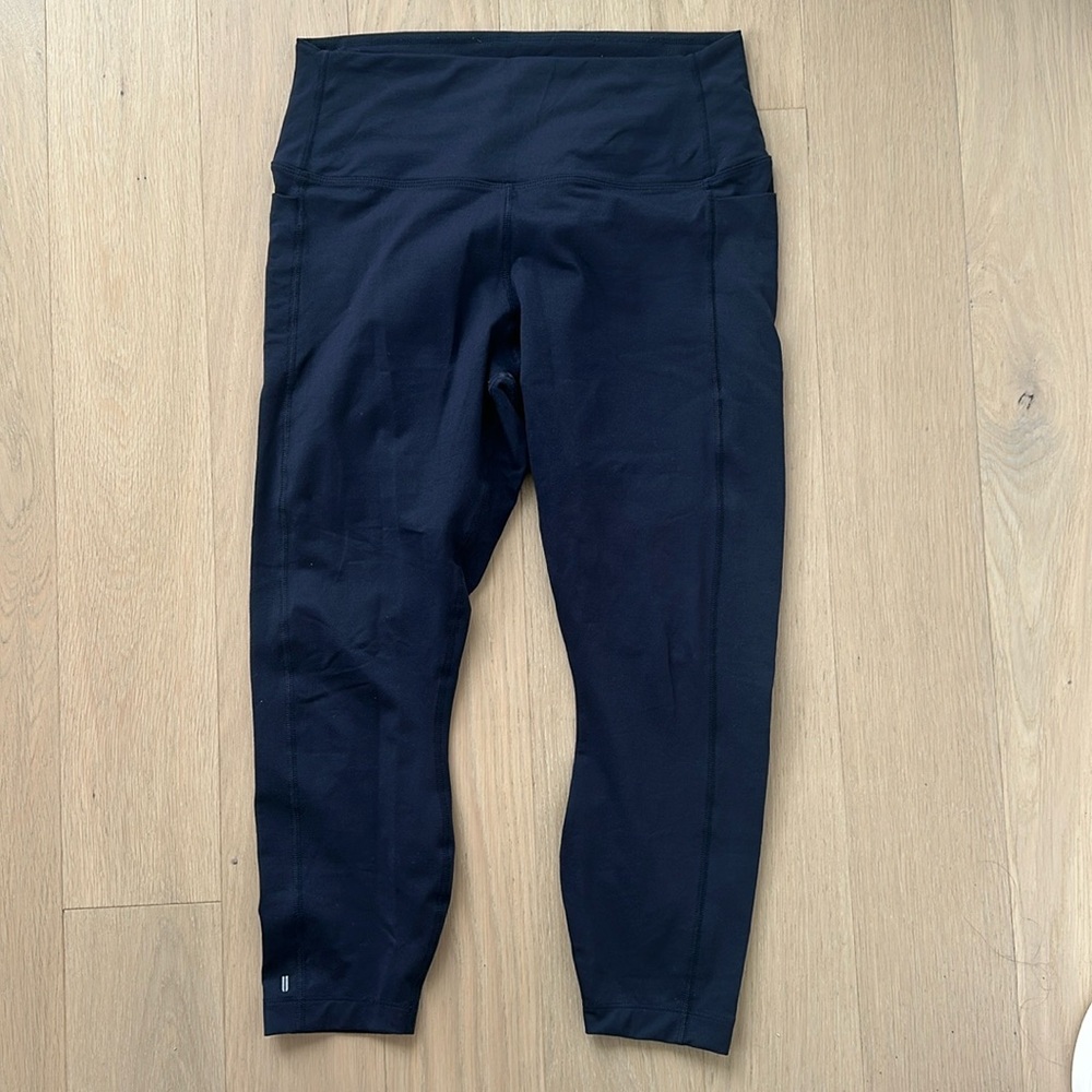 NOBULL Women's High-Rise Matte Pocket Tight 25" night navy size large